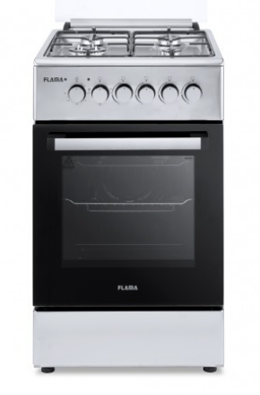 COCI. FLAMA 8253FL 4F 50x60 BUT INOX HORNO ELECTRI