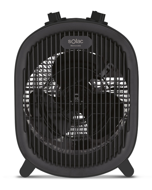 CALEFACT. SOLAC TV8436 2000W NEGRO