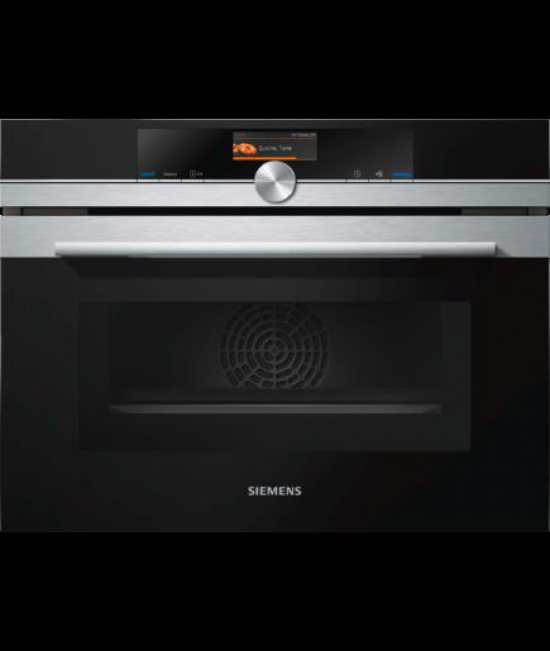HORNO SIEMENS CM676G0S1 45L 45CM PIROL. NEGRO/INOX