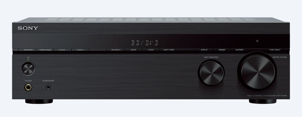 RECEPTOR SONY STRDH590 NEGRO 5.2 4K BT HI-RES