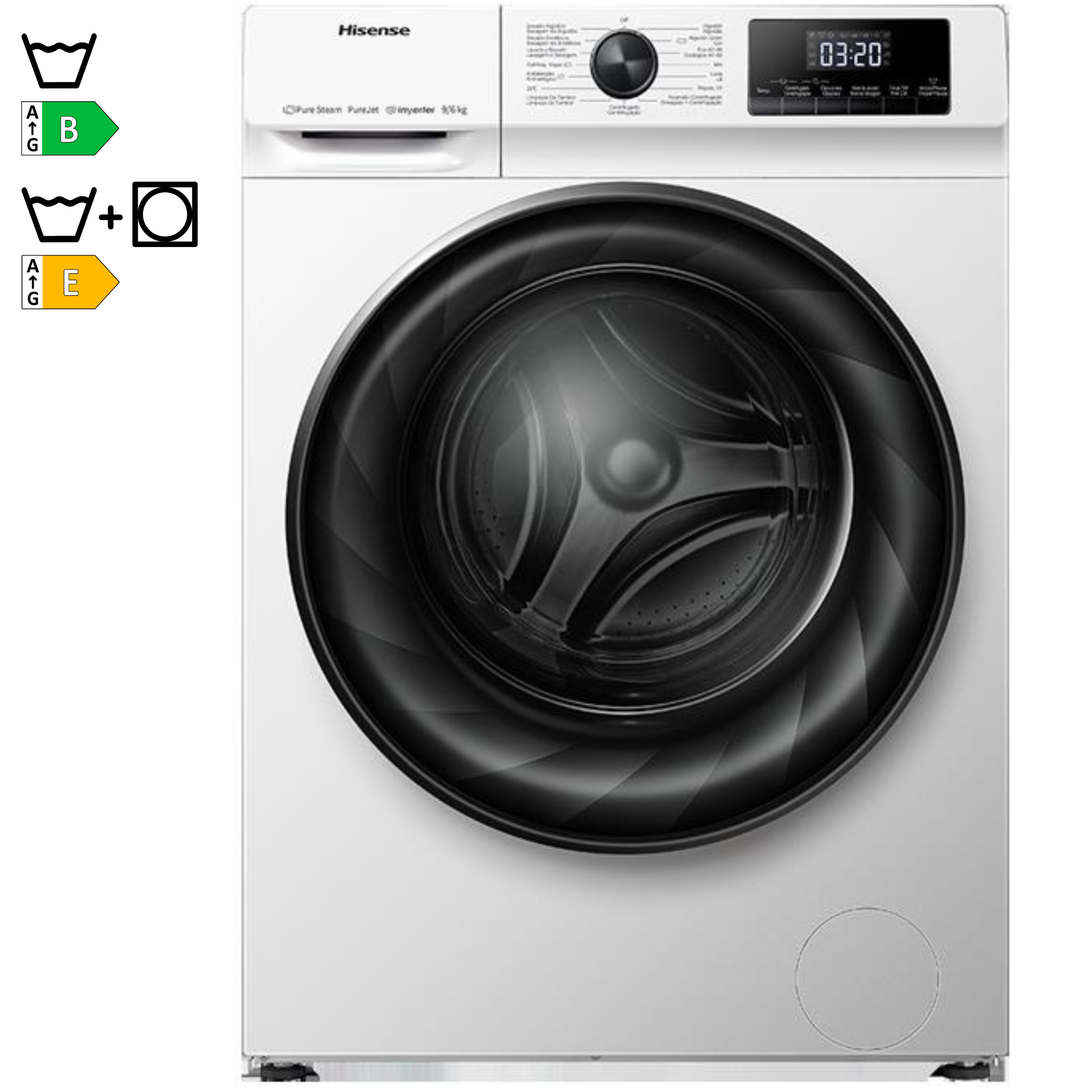 LVD.SEC. HISENSE WDQY901428VJM 9K/6K 1400R