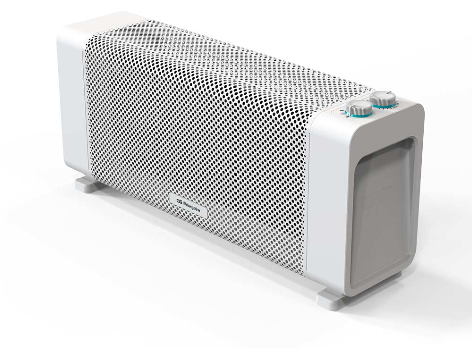 RADIADOR DE MICA ORBEGOZO RMB2010 1000/2000W. BLANCO, NO CON