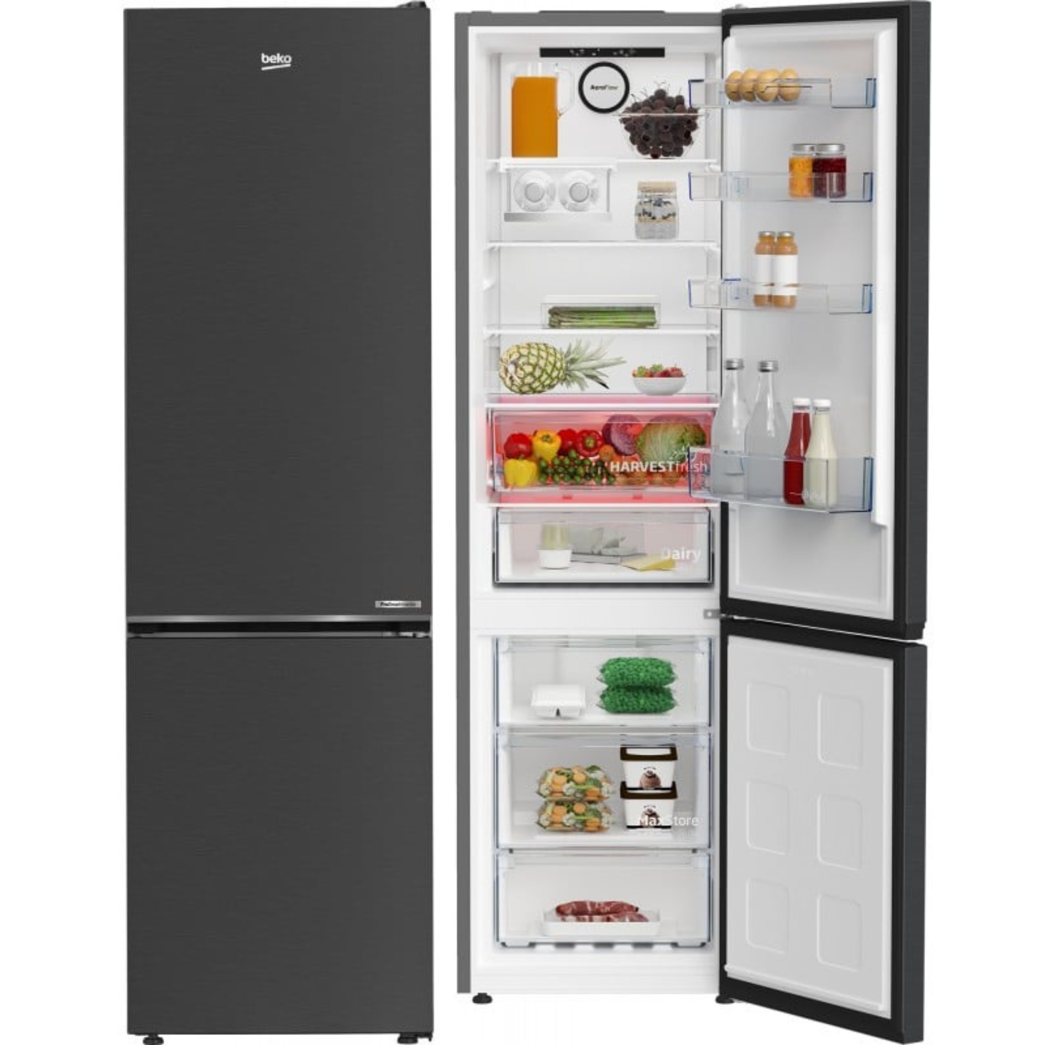 FRICOM. BEKO B7RCNE408HXBR 203x60x64 NF GREY