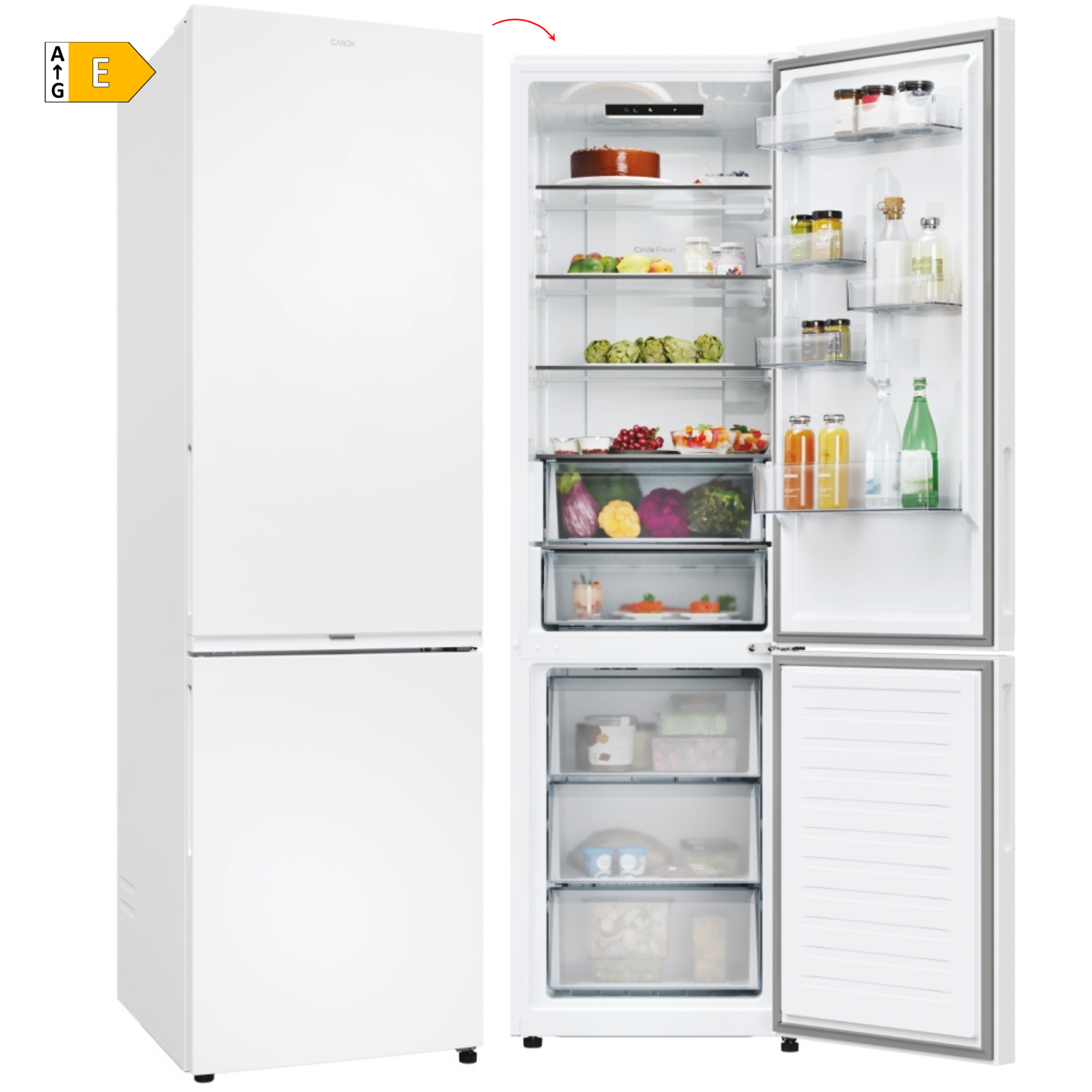 FRICOM. CANDY CNCQ2T620EW 205x60 NF BLANCO