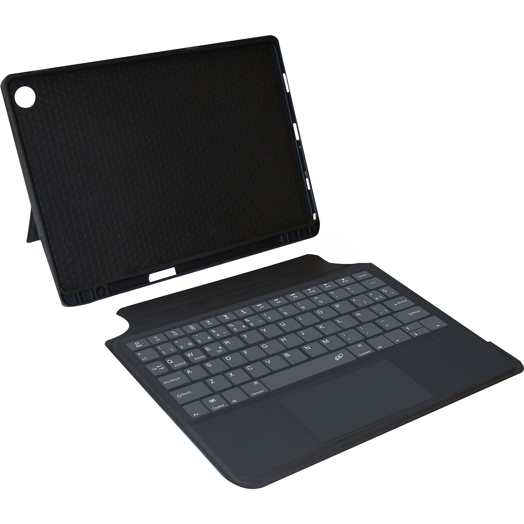 FUNDA Y TECLADO BT SILVER HT TAB A9+ 11 BLACK
