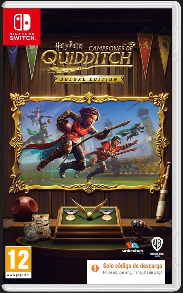 JGO. SWITCH HARRY POTTER CAMPEONES DE QUIDDITCH