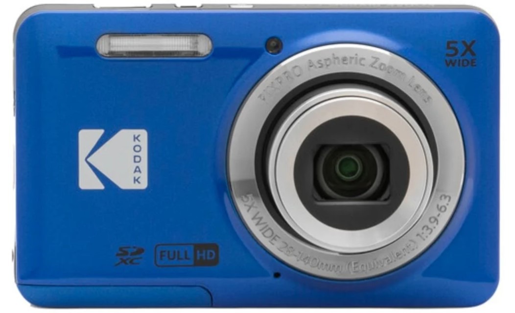 CAMARA KODAK FZ55 AZUL 16MP ZOOM OPTICO X5