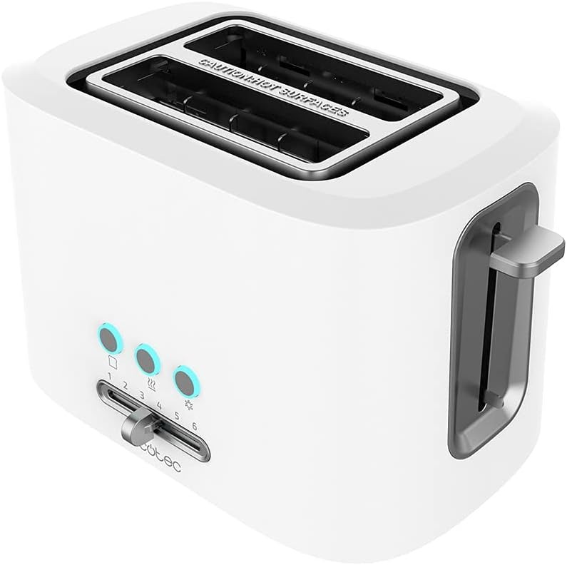 TOST. CECOTEC TOAST&TASTE 9000 2R CORTO BCO 3188