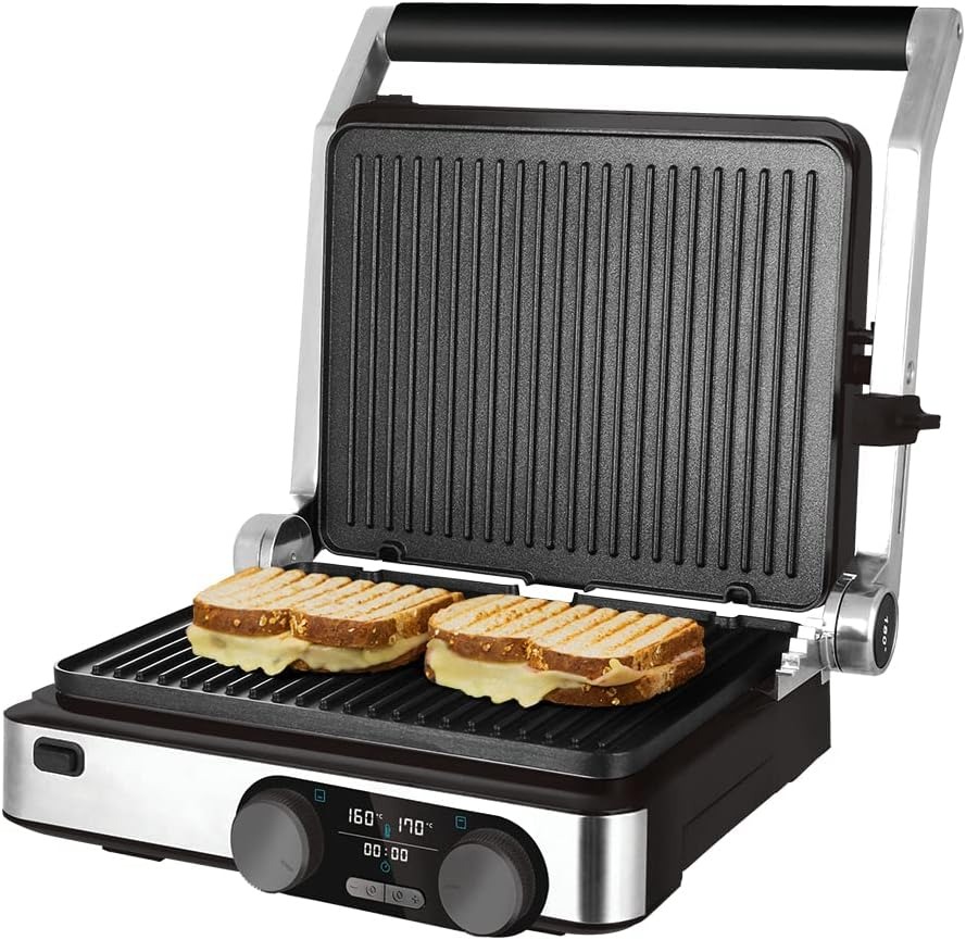 GRILL CECOTEC ROCK NGRILL DUAL 2000W 180º  3099