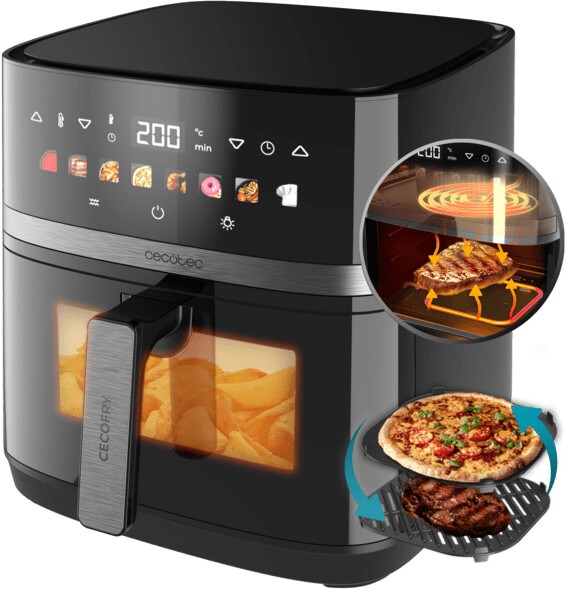 FREIDORA AIRE CECOTEC DUOHEAT 8000 100501 8LTS