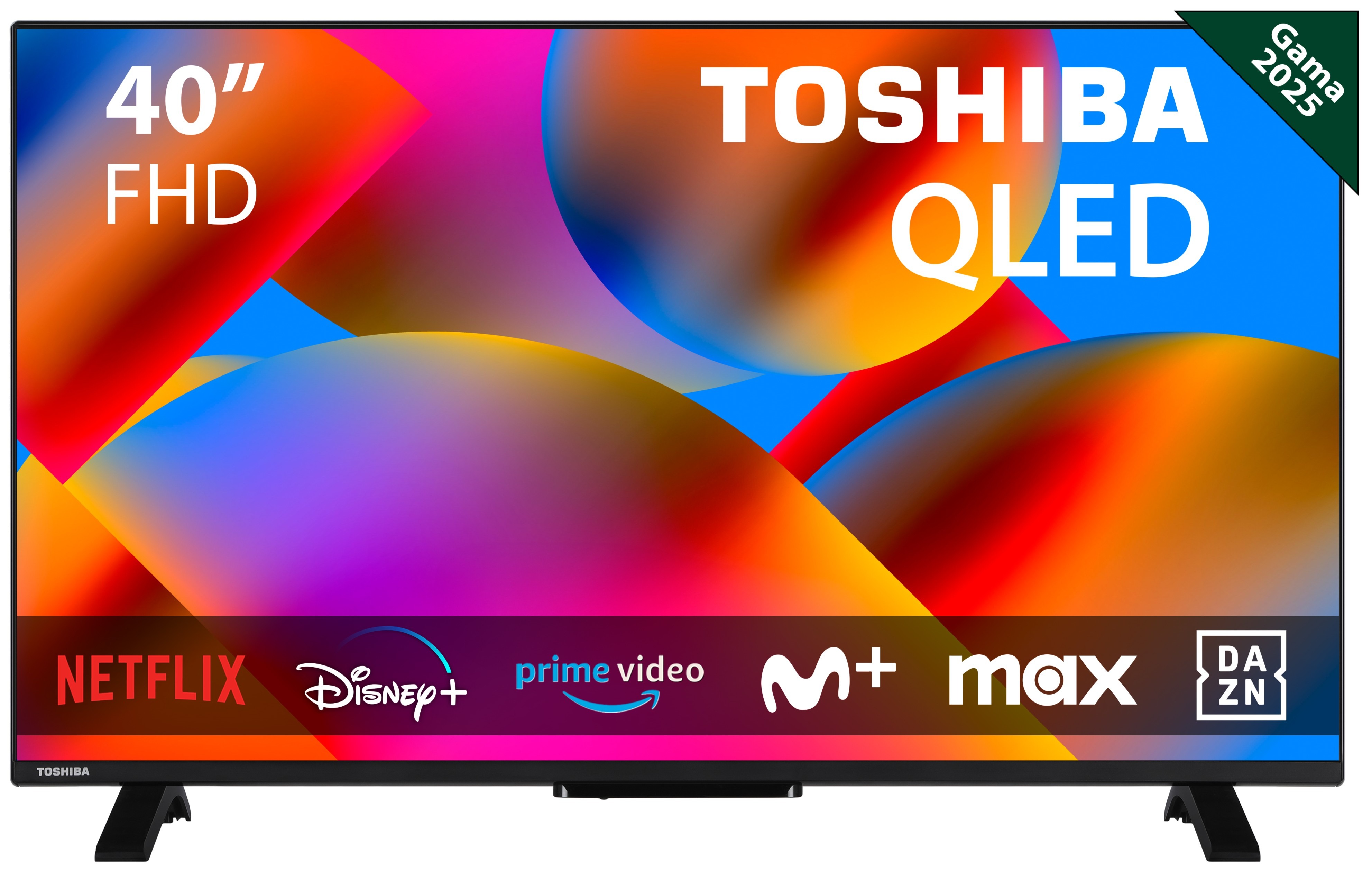 TV TOSHIBA 40 40QV2F63DG FHD QLED SMART TV HDR10+