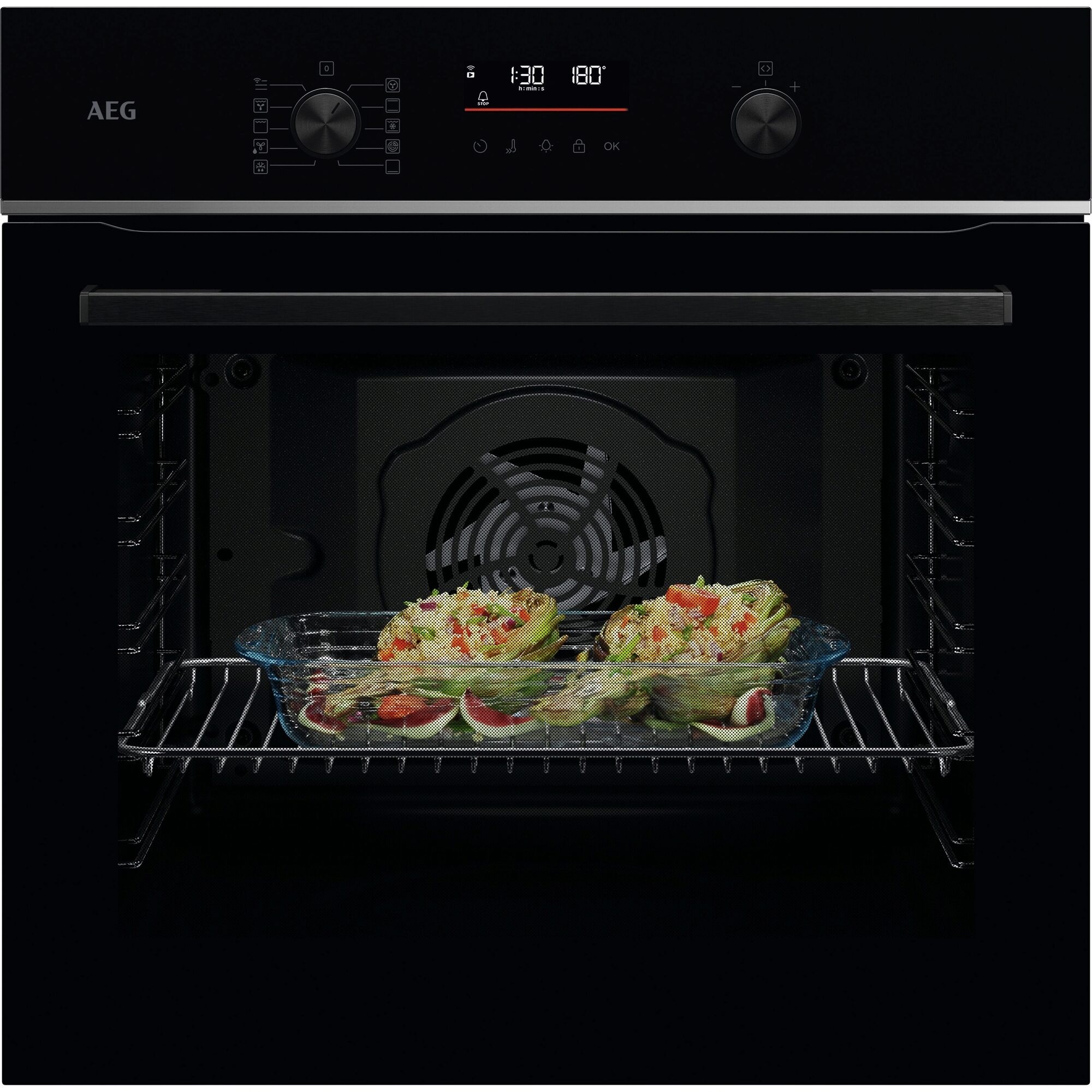 HORNO AEG OU5PB41WSB GT 72L PIROL WIFI NEGRO