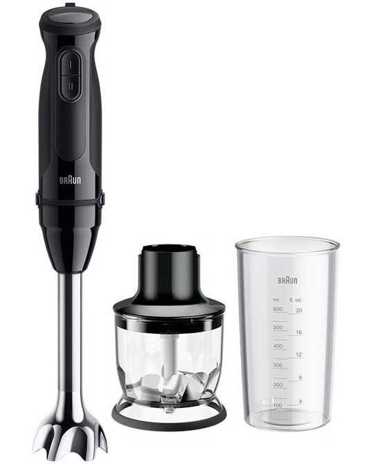BATID. BRAUN MQ30201MBK 900W C/A 2V 600ML  