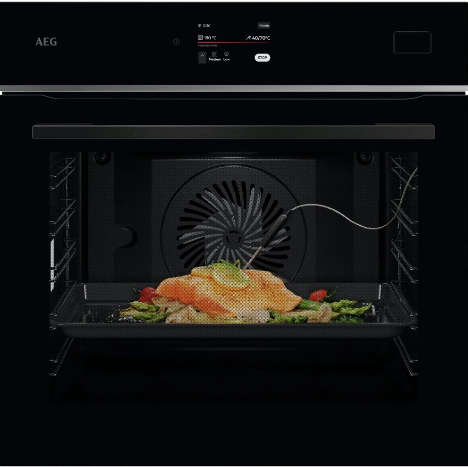 HORNO AEG TB8SB73ZAB 70L VAPOR GT DSP NEGRO