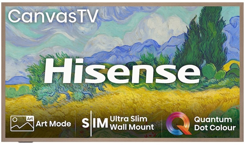 TV HISENSE 55 55S7NQ CANVAS UHD QLED SMARTTV 144H