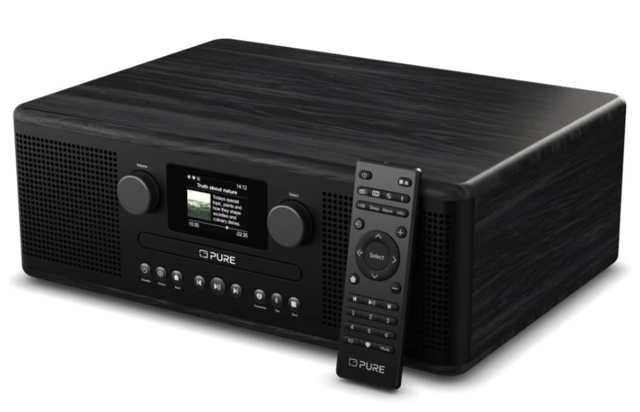 CADENA FM/INTERNET PURE CLASSIC C-D6I NEGRO CENIZA