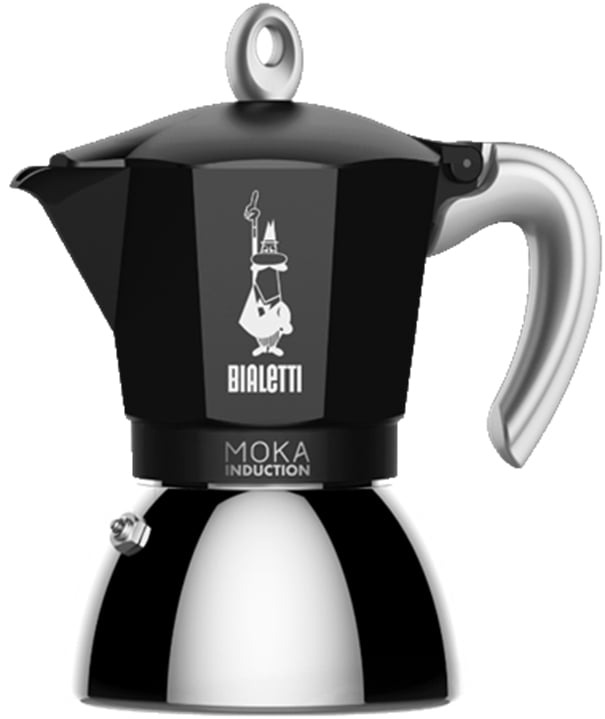 CAFET. ITALIANA BIALETTI NEW MOKA INDUC BLACK 4T