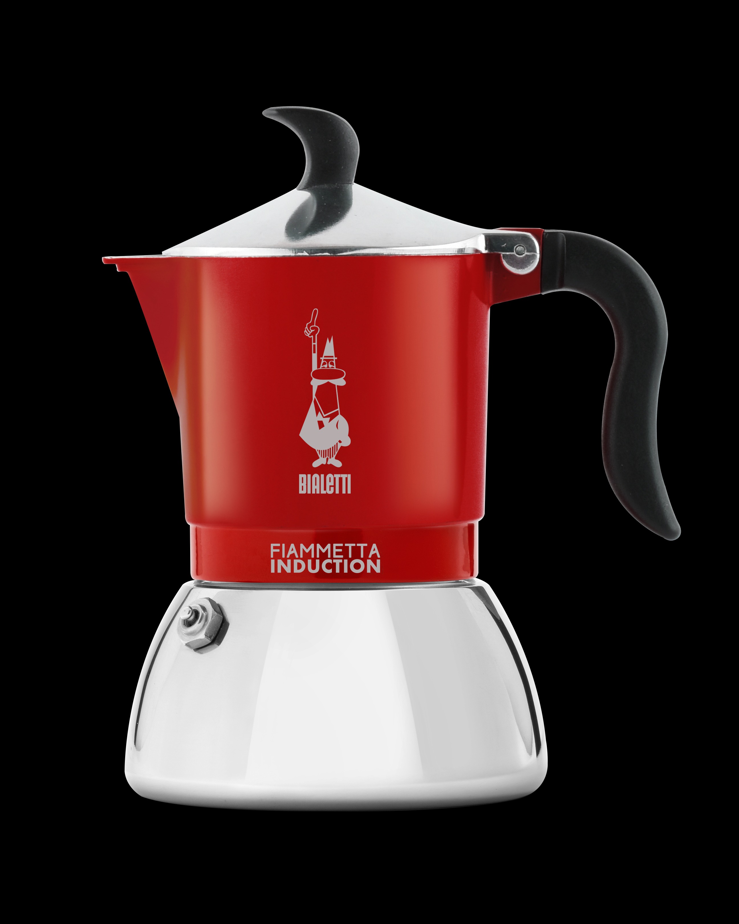 CAFET. ITALIANA BIALETTI FIAMMETTA INDUCTI RED 2T