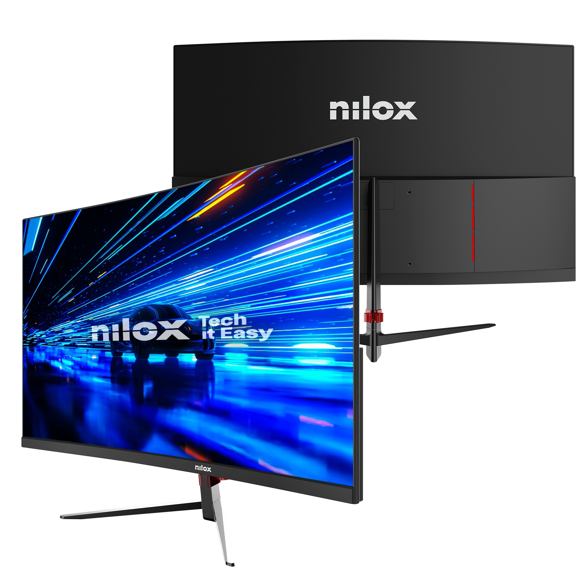 MONITOR NILOX 27 CURVO NXM27FHD18001 180HZ 1MS DP