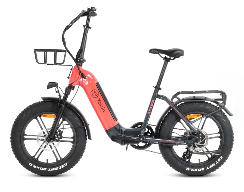 BICICLETA ELECTRICA YOUIN BK1716 LUXOR II CORAL/NE
