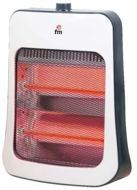 RADIADOR HALOGENO FM FC-750 750W 45CM  CARBONO