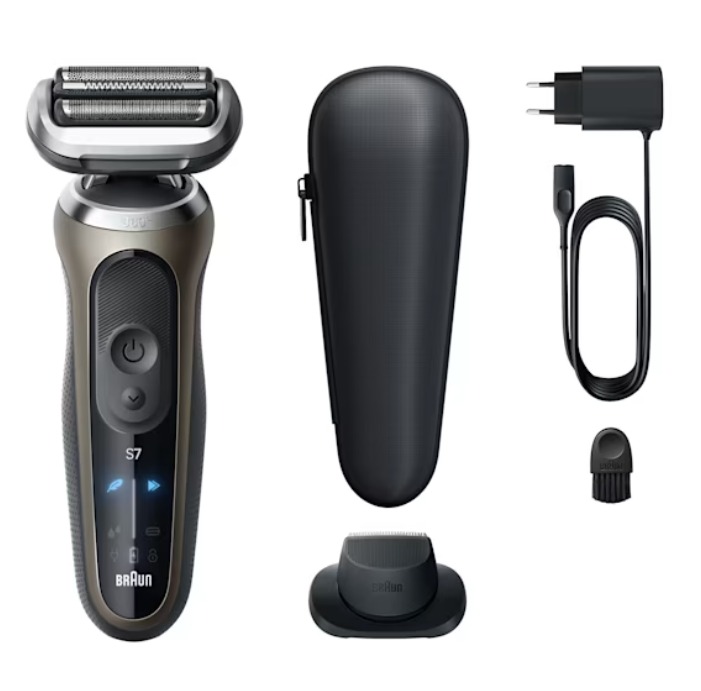 AFEITA. BRAUN 72-G1200S SERIE7 60MIM WET&DRY 360º
