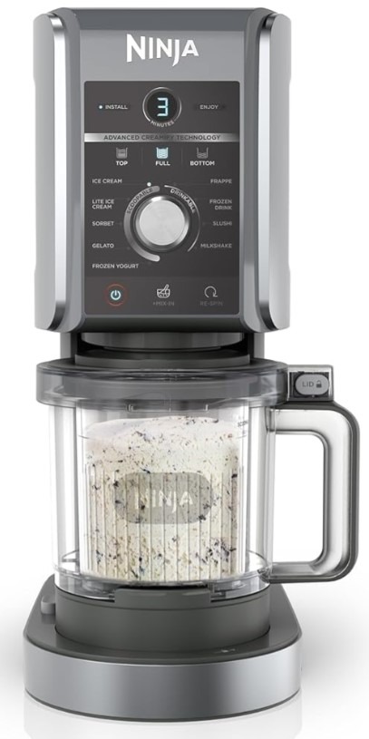 HELADERA NINJA NC502EU CREAMI DLUX 10EN1 800W 2L