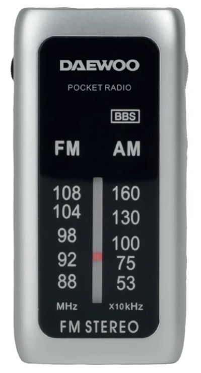 RADIO PORTATIL DAEWOO DW1129 AM/FM MINI PL