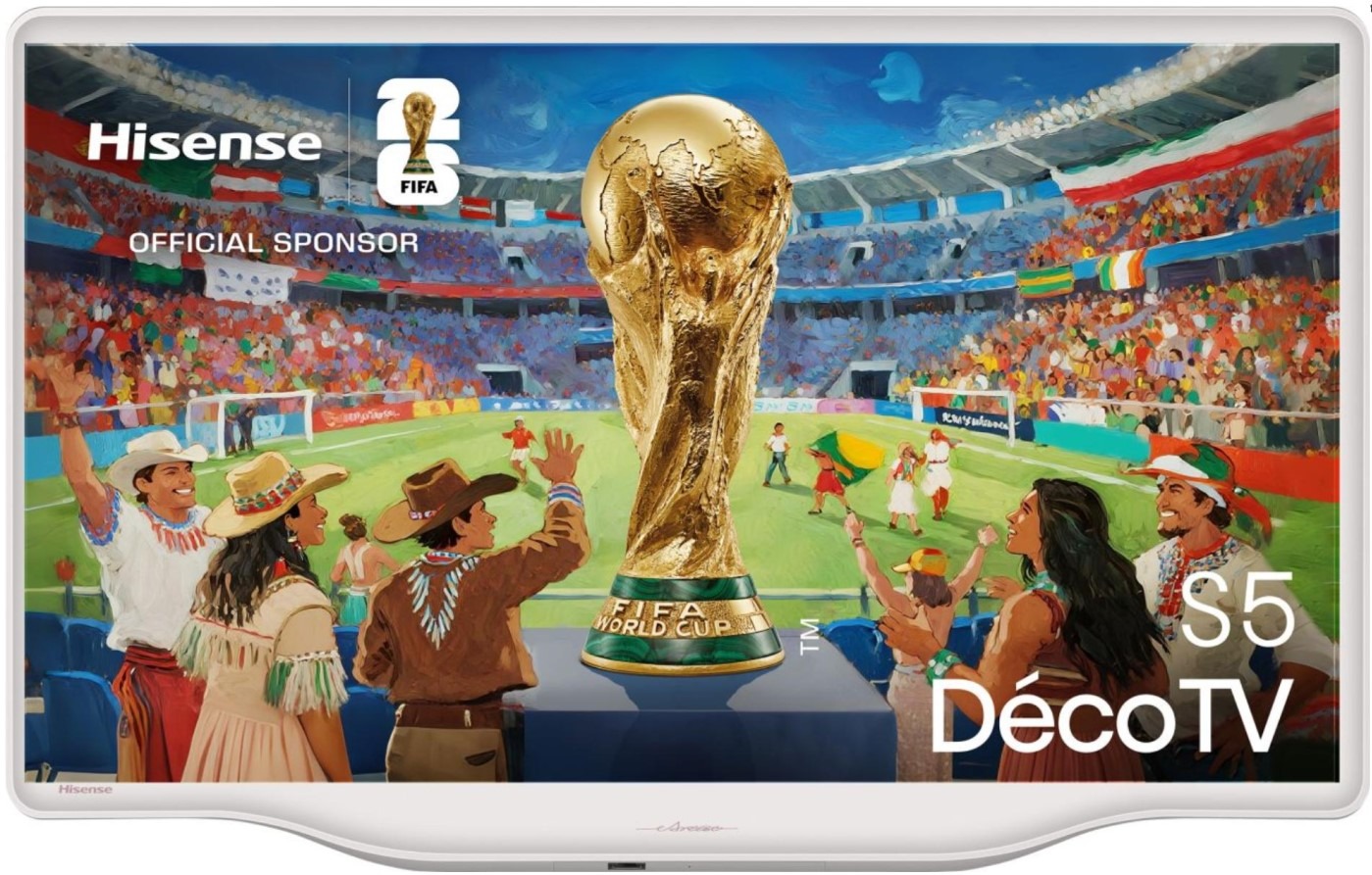 TV HISENSE 32 32S5Q FHD QLED SMART TV DECO