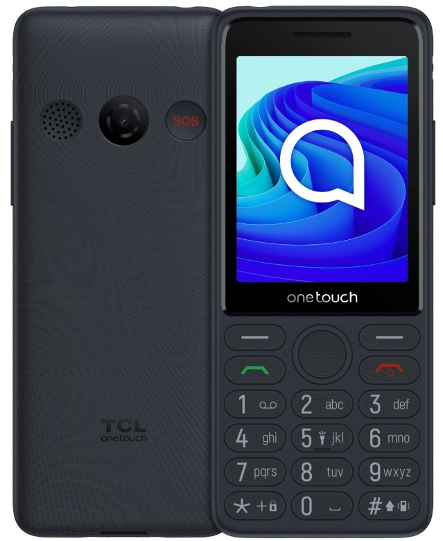 SENIORPHONE TCL 4042S 2,8 DARK NIGHT GREY 4G
