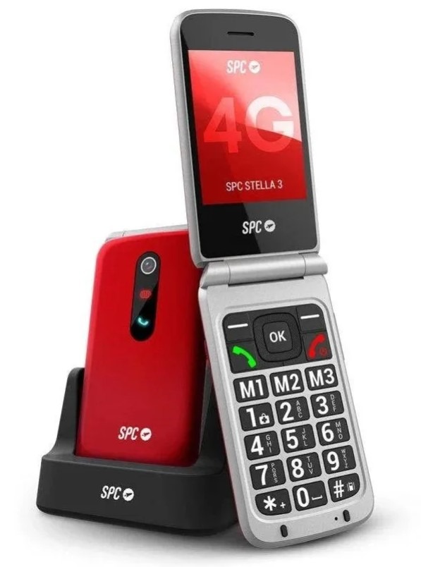 SENIORPHONE SPC 2339R STELLA 3 4G