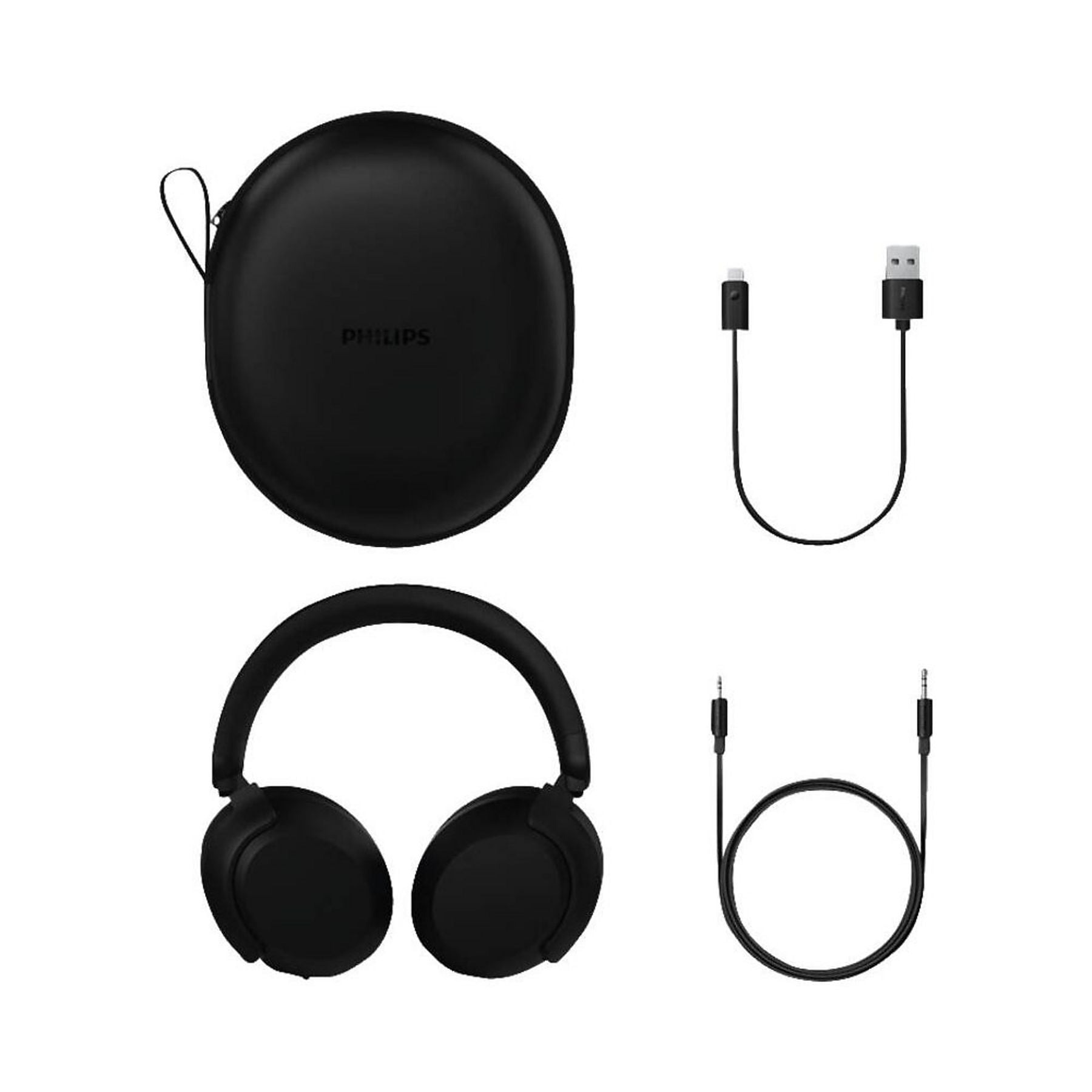 AURICULARES PHILIPS TAH8000EBK DIADEMA BT NEGRO