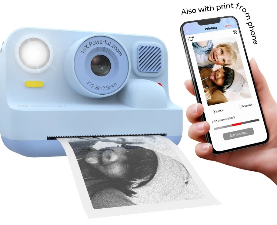 CAMARA INSTANTANEA DENVER KPC-1374BTBU AZUL