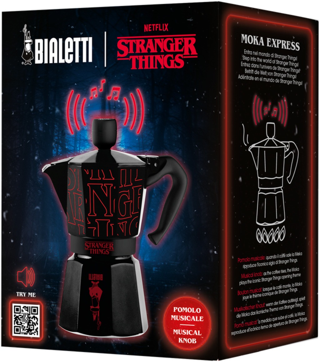 CAFET. ITALIANA BIALETTI MOKA EXP.6T  STRANGER THINGS