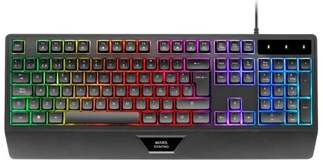TECLADO MECANICO GAMING MARS GAMING MK124ES NEGRO