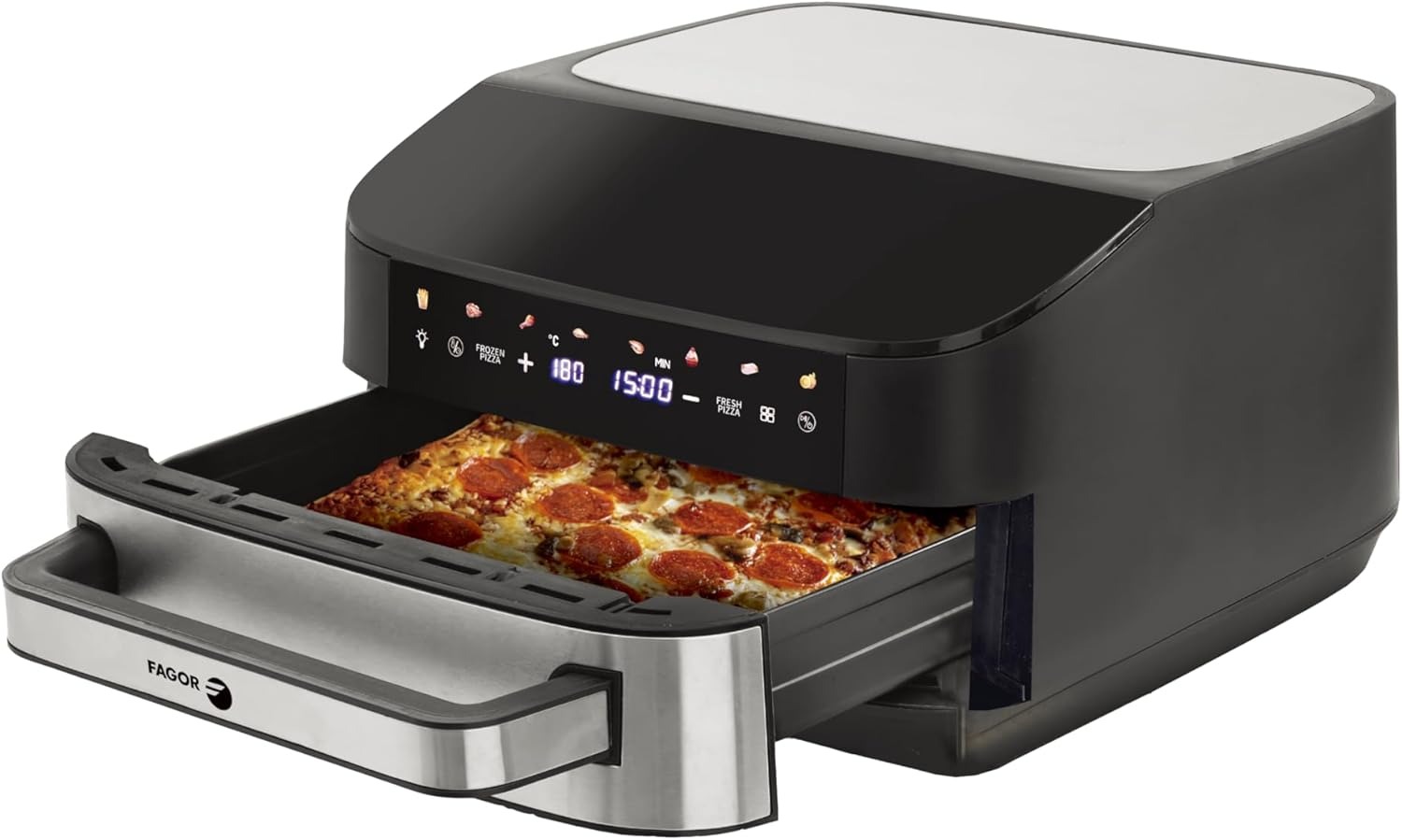 FREIDORA AIRE FAGOR PIZZA 7L 2200W 2RESIST. 