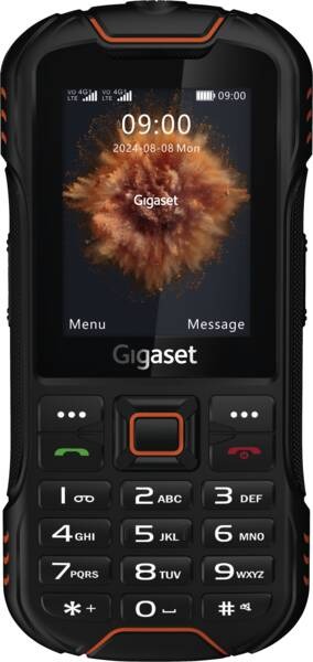 SENIORPHONE GIGASET GLX8 PLUS RUGER. 4G 2,4 BLACK