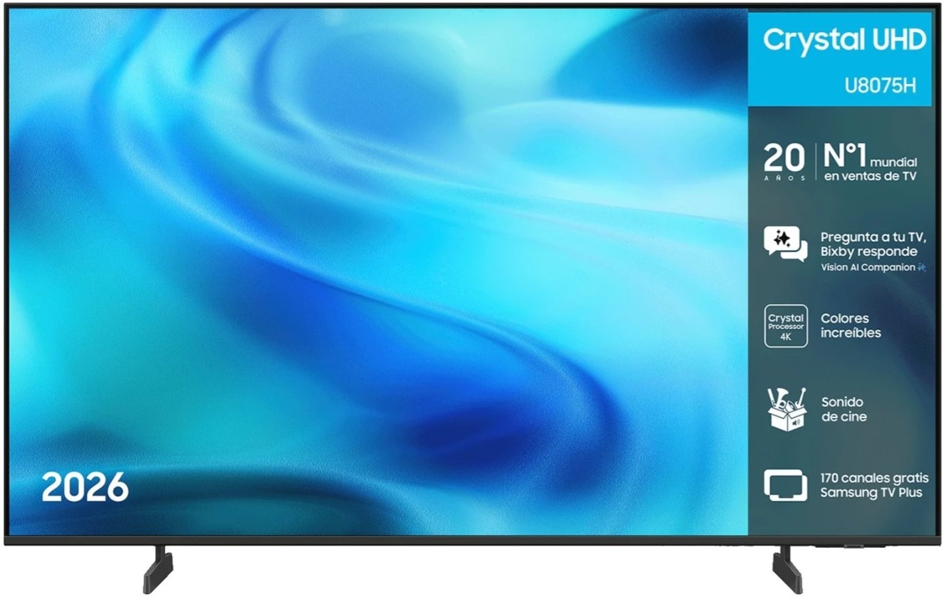 TV SAMSUNG 85 TU85U8075H CRYSTAL UHD SMART TV BT