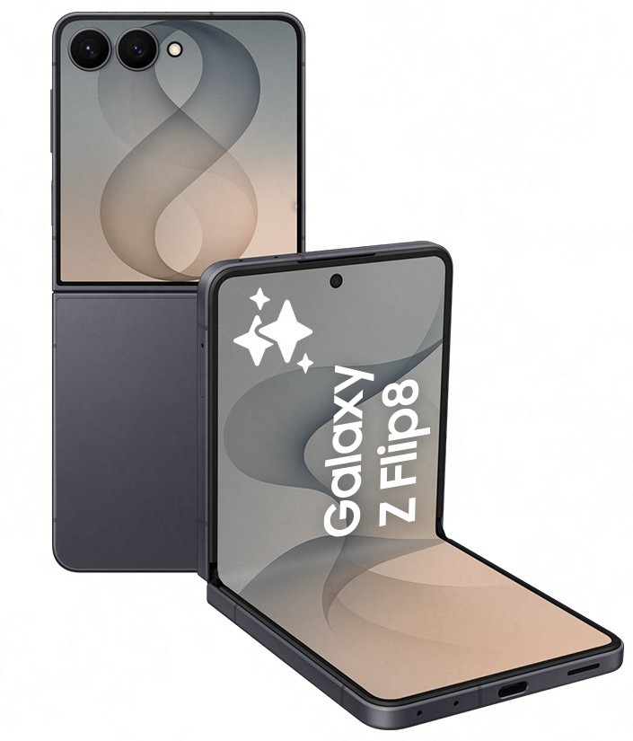 SMARTPHONE SAMSUNG Z FLIP 8 12/256 6,9 GRAPHITE
