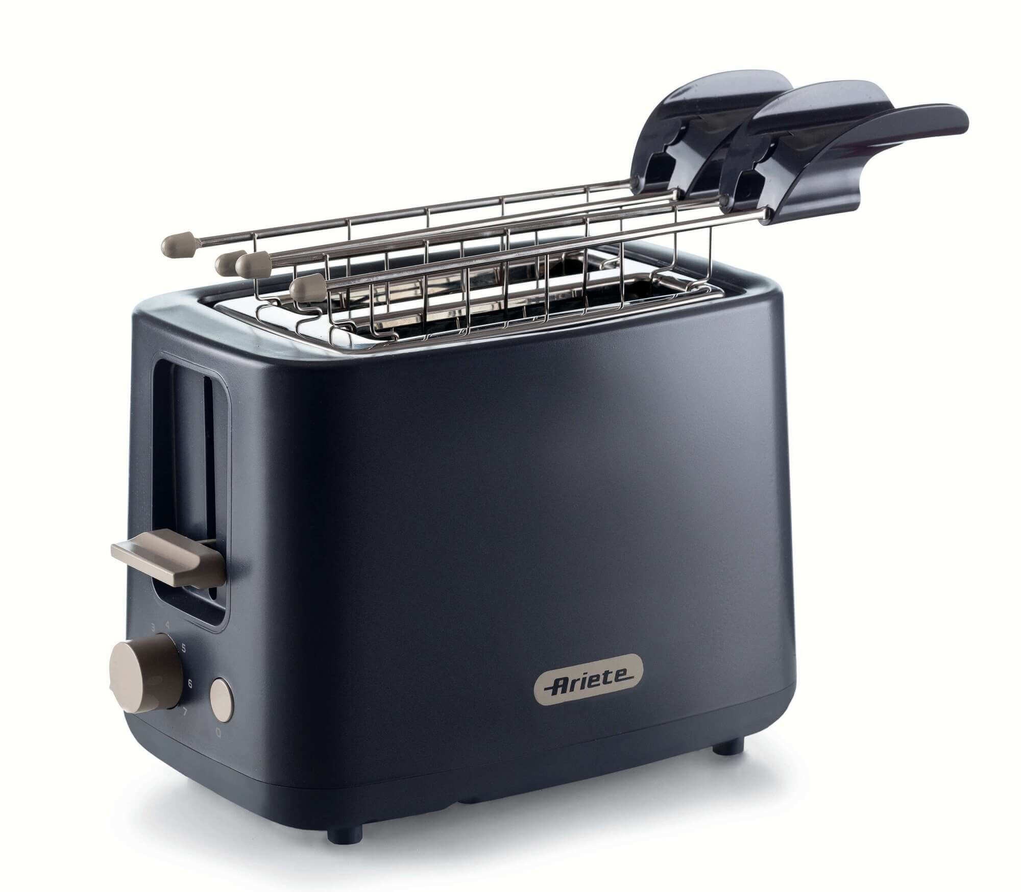 TOST. ARIETE 157/03 2R CORTO 760W GRAFITO PINZAS
