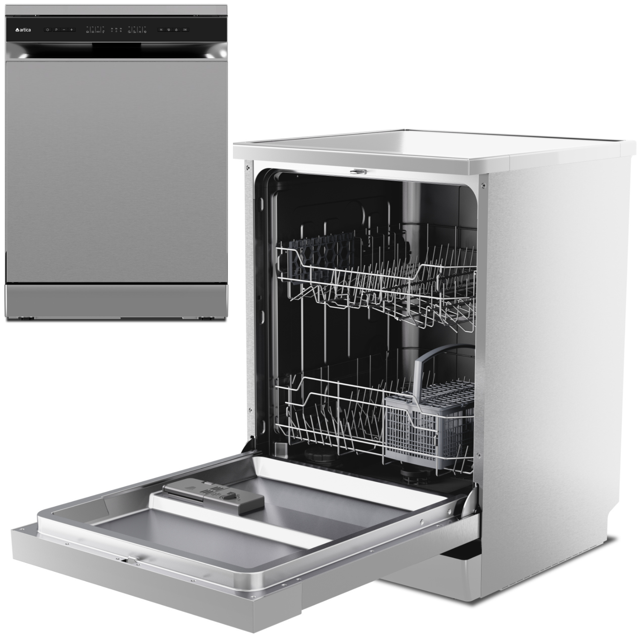 LVJ. ARTICA WASHLINE60EI 49Db 6 PROGRAMAS INOX