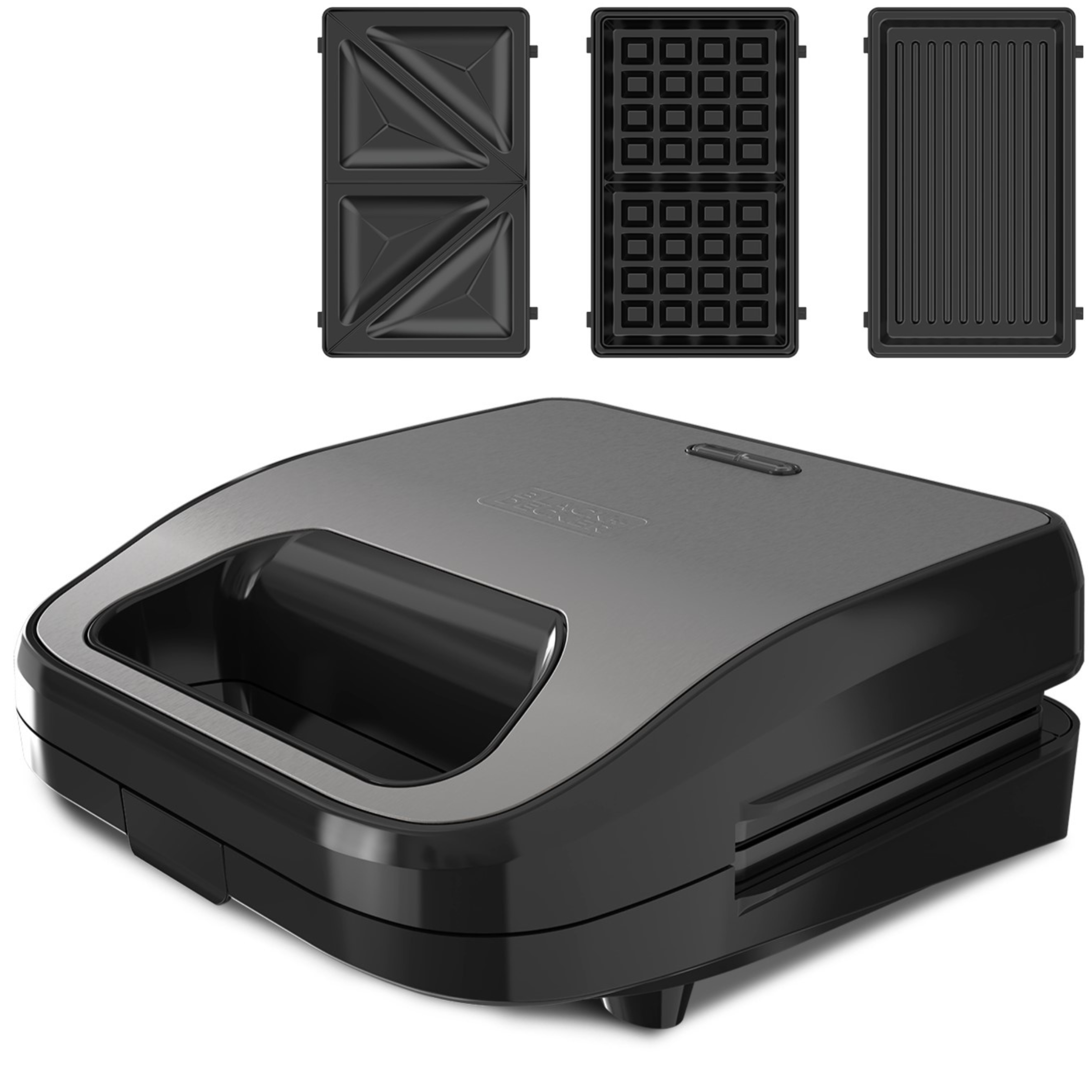 SANDWICH. BLACK&DECKER BXSA754 3EN1 SAND-GOFR-GRIL