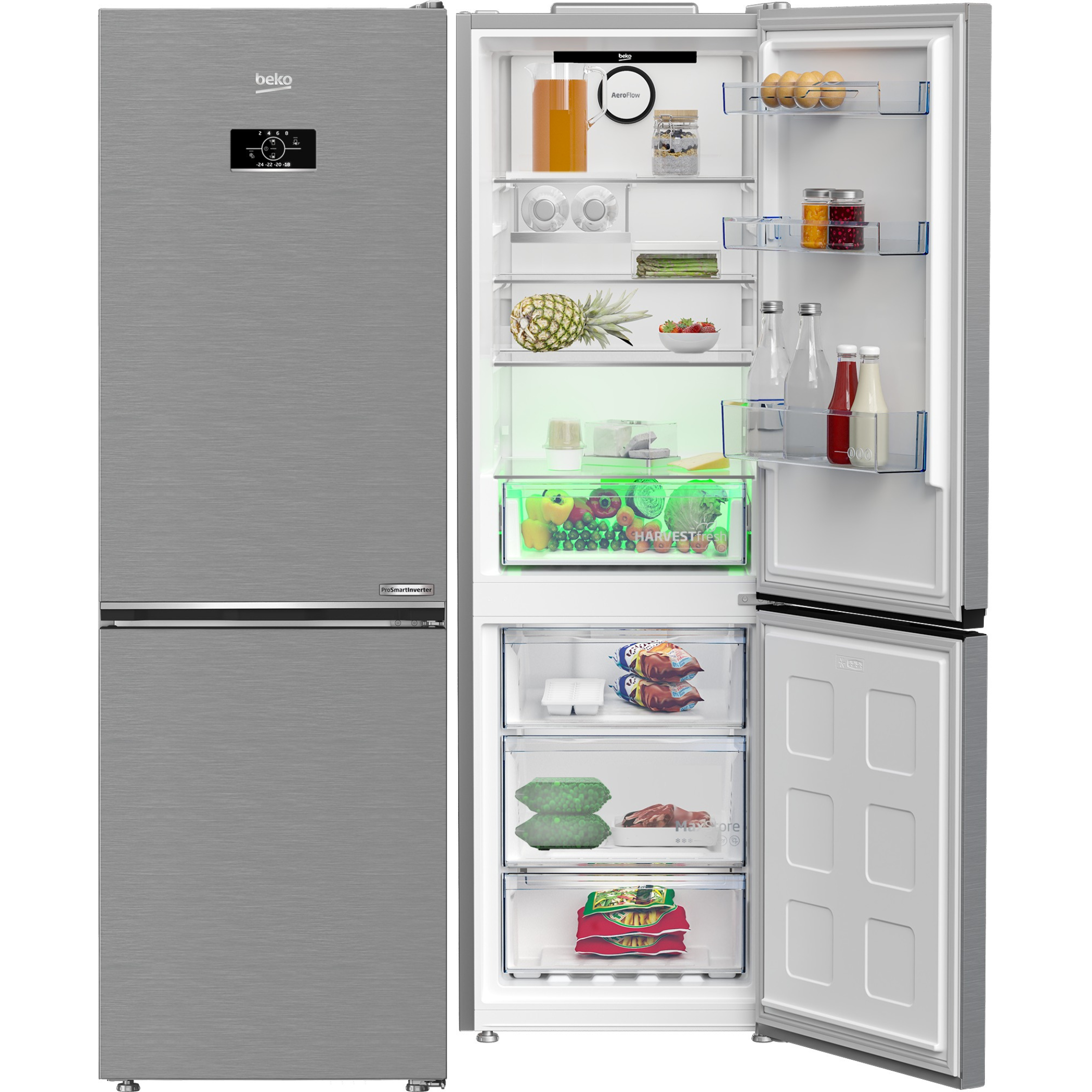 FRICOM. BEKO B5RCNE365HXB 187X60 NF INOX D
