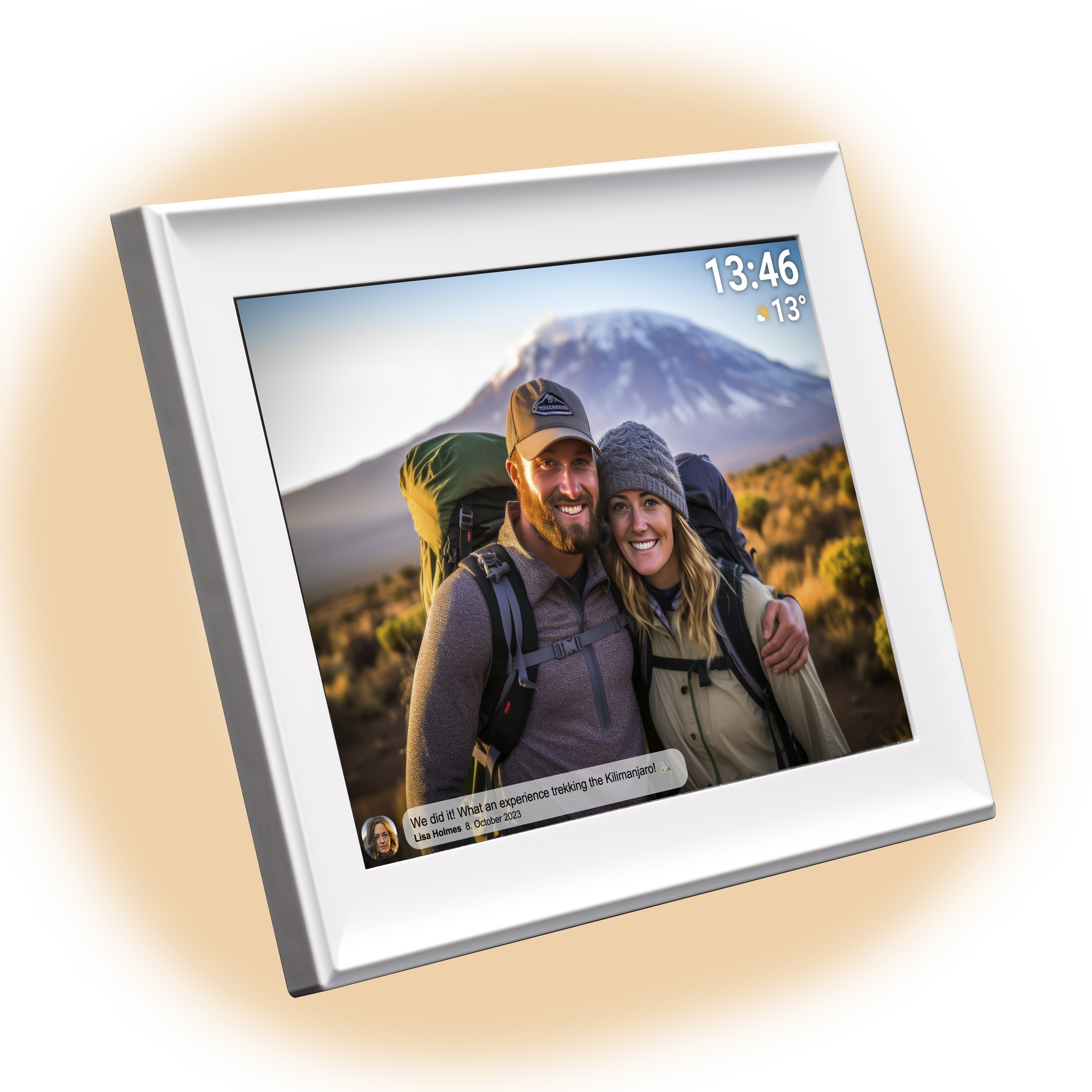 MARCO FOTO DENVER 10,1 PFF-1080 WHITE