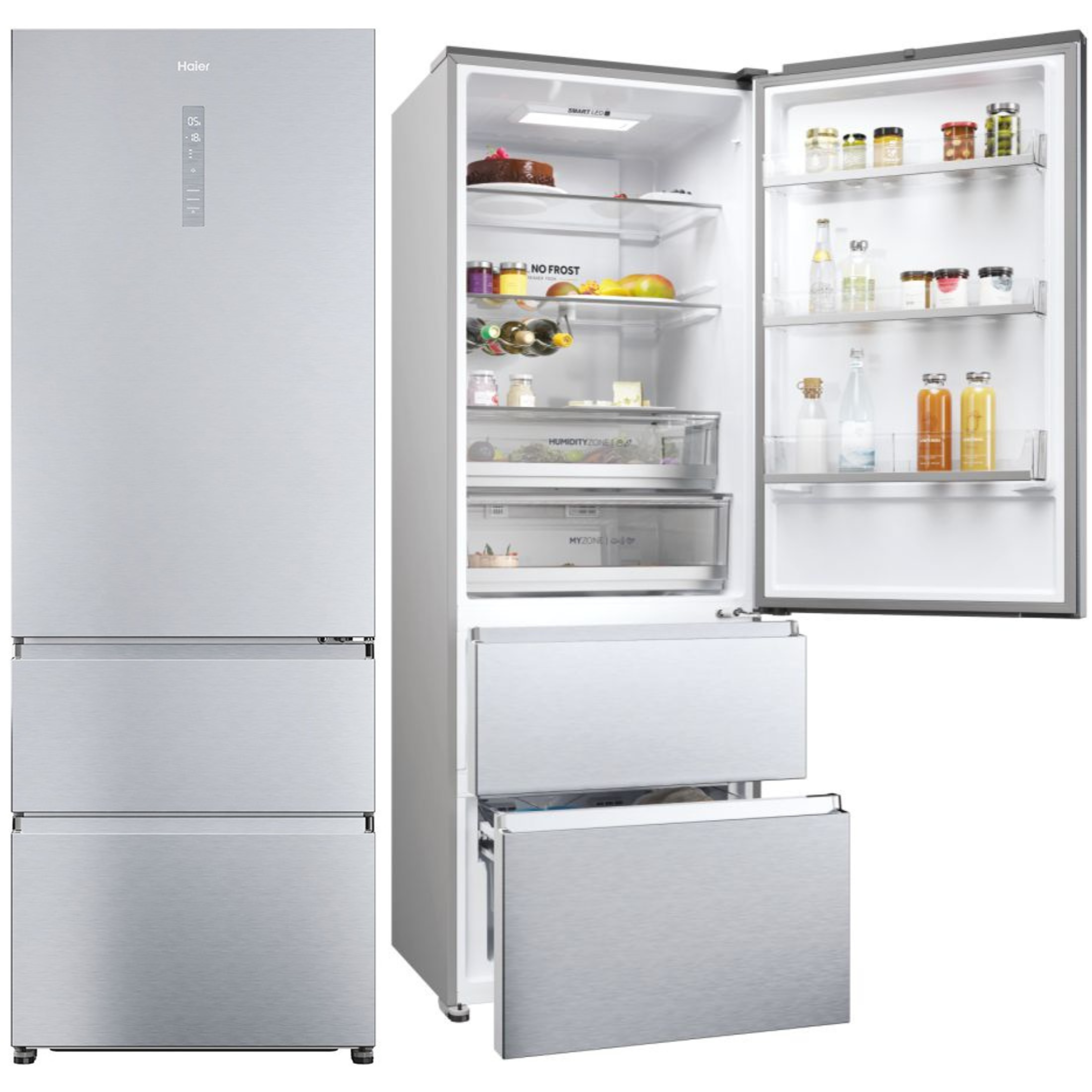 FRICOM. HAIER HTR5720ENMG 200x70 NF DSP INOX 3D 3P
