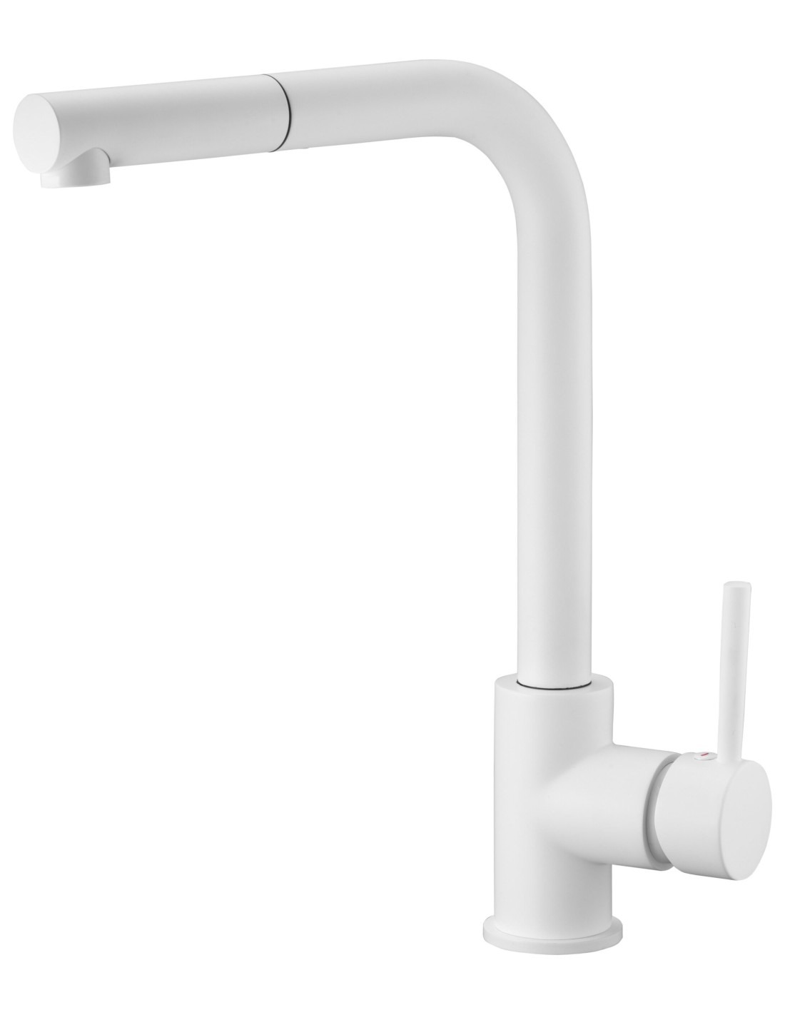 GRIFO COCINA IMEX GCE006BL MALTA BLANCO MATE