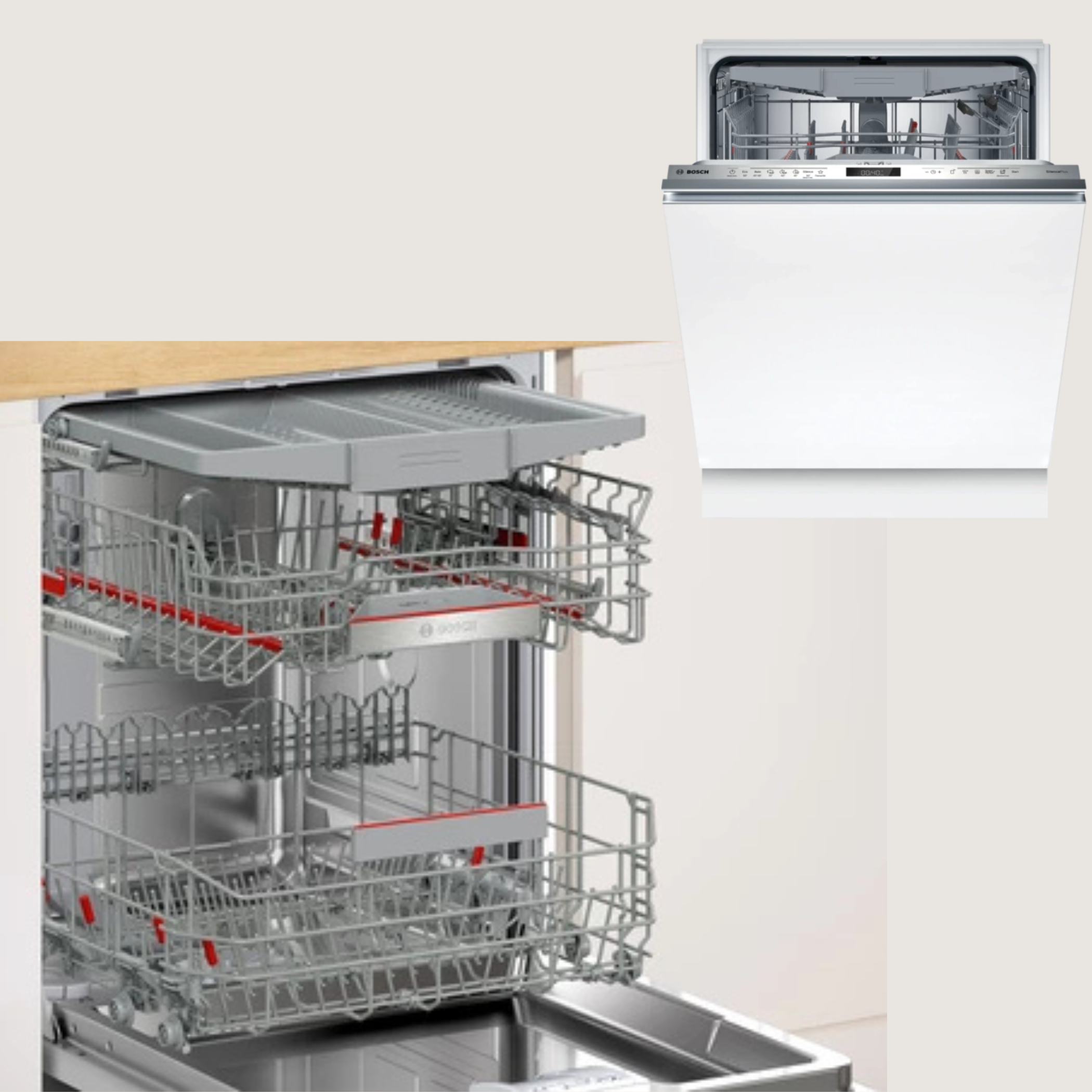 LVJ. BOSCH SMT6ECX21E 7P 3ªB 42DB DSP INOX INT