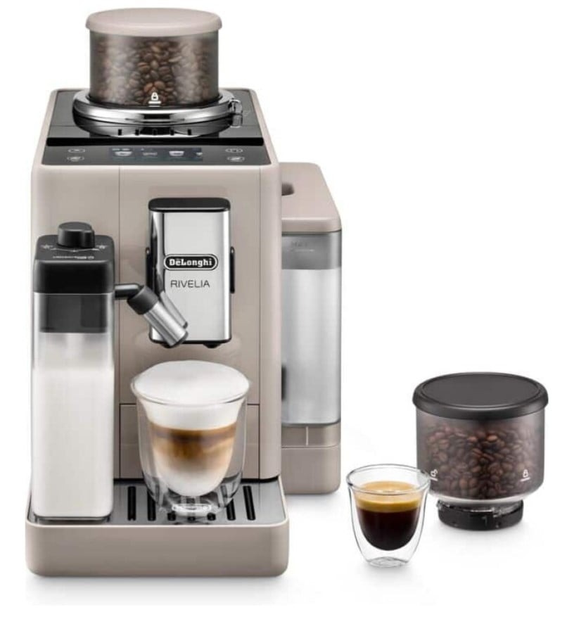 CAFET. DELONGHI EXAM440.55.BG C/LECHE SUPERA.BEIGE
