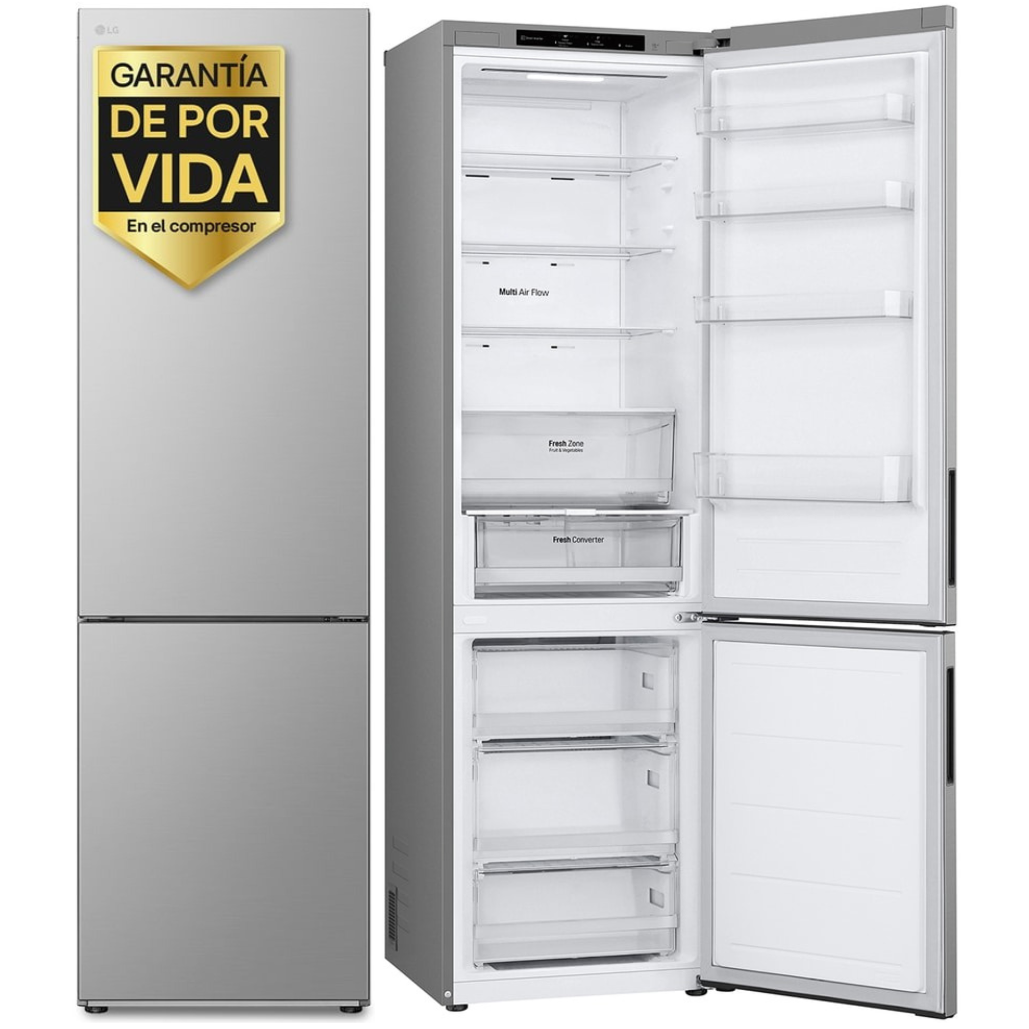 FRICOM. LG GBV21NCDPY 186x60 NF INOX