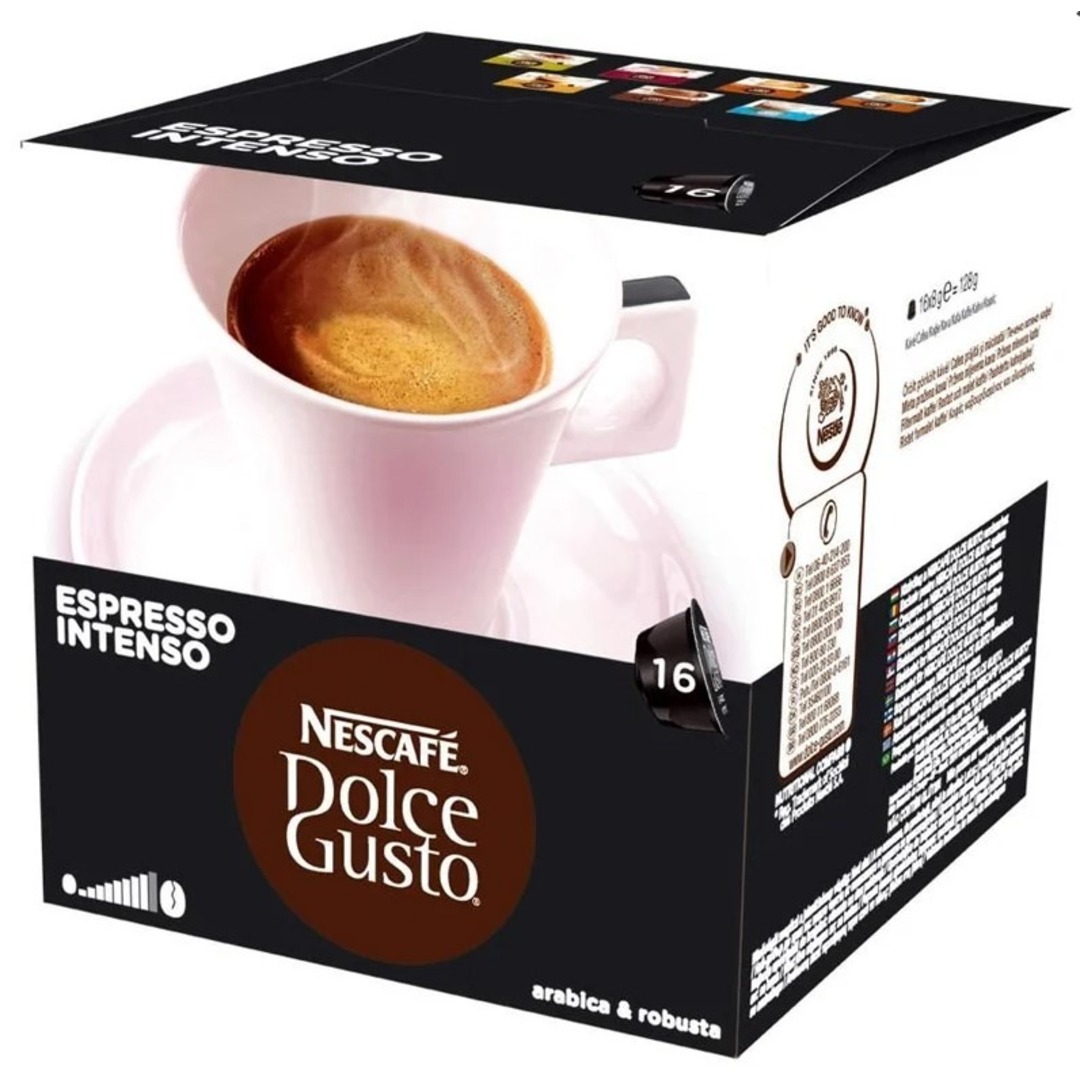 ESTUCHE DOLCE G. 12393403 ESPRESO INTENSO 16CAP